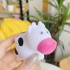 Holibanna Cow Shaped Jewelry Box Ring Case for Proposal Engagement Wedding Finger Ring Box Compact 1.57X2.95X2.36In view 2