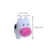 Holibanna Cow Shaped Jewelry Box Ring Case for Proposal Engagement Wedding Finger Ring Box Compact 1.57X2.95X2.36In view 4