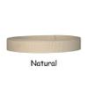 1" Medium Heavy Cotton Webbing for Key Fobs, Purse Straps, Belting - 22 Colors (10 Yards, Natural) view 2