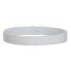 1" Medium Heavy Cotton Webbing for Key Fobs, Purse Straps, Belting - 22 Colors (10 Yards, White) view 1