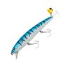 Calissa Offshore Tackle 110mm California Inshore Fishing - Special Jerkbait Crankbait Surf Flash Fishing Salt Pro Lure Minnow Zebra MS Metallic Sardine Glow 110 (Glow Mackerel) view 2