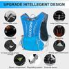 INOXTO Hydration Vest Backpack,Lightweight Water Running Vest Pack with 1.5L Water Bladder Bag Daypack for Hiking Trail Running Cycling Race Marathon for Women Men view 3