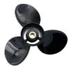 Aluminum Outboard Cupped Propeller Boat Prop (15 1/4x15, 15x17, 14 1/2x19, 14 1/4x21, 14x23) Replacement for BRP,Johnson,EVINRUDE,E-TEC 150-300 HP & 90-130 HP, 25 Shaft, 2-Stroke (15X17) view 2