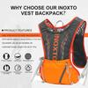 INOXTO Hydration Vest Backpack,Lightweight Water Running Vest Pack with 1.5L Water Bladder Bag Daypack for Hiking Trail Running Cycling Race Marathon for Women Men view 2