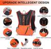INOXTO Hydration Vest Backpack,Lightweight Water Running Vest Pack with 1.5L Water Bladder Bag Daypack for Hiking Trail Running Cycling Race Marathon for Women Men view 3