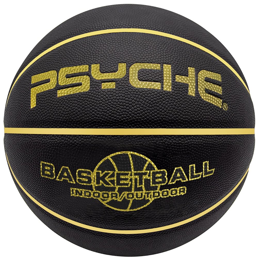 Wisdom Leaves Rubber Basketball(27.5") Size 5 for Kids/Youth Outdoor Indoor Beach Play Games-Waterproof Pool Basketball