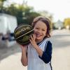Wisdom Leaves Rubber Basketball(27.5") Size 5 for Kids/Youth Outdoor Indoor Beach Play Games-Waterproof Pool Basketball view 2