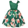 AIMJCHLD Pageant Dresses for Girls Party Birthday First Communion Feast Tutu Ball Gown Flower Dresses Elegant Kids Fall A Line Flower Dress Size 3 4 Years (Green110) view 2