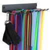 Gym Storage Rack Resistance Band Rack Wall Mount Barbell Rack Heavy Duty Home Gym Storage Rack for Gym Equipment, Exercise Bands, Lifting Belts and Jump Ropes, Gym Accessories (8 prongs) view 1