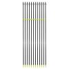 RUOERSI Bowfishing Arrows 34" Hunting Archery Fiberglass Arrows with Broadheads Safety Slide Shooting Targets Practice Arrows for Compound Bow Recurve Bow Slingshot (Pack of 12) view 2