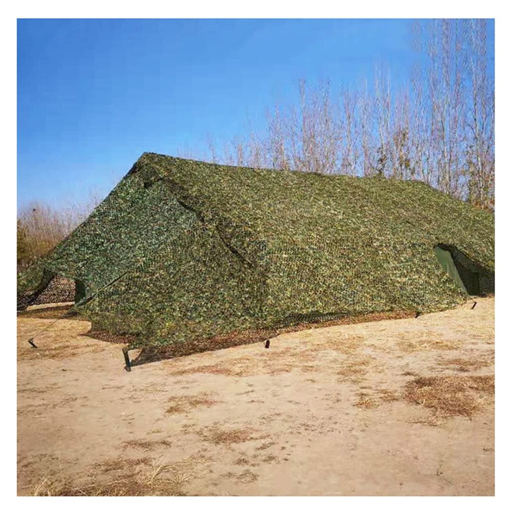 ASDQWER Camouflage Netting,Camo Net Blinds,Great for Sunshade Camping Shooting Hunting Christmas Party Decoration 2X3m 2X4m 2X6m 3X3m 3X4m 4X6m 5X8m 8X10m 9X9m 10X10m,15 * 20(49.21 * 65.62ft)