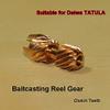TMP1105 Durable 1PCS Baitcasting Reel Gears Left/Right Handed Gear Clutch Teeth Small Tooth Rack Steez Suitable for Daiwa TATULA (Number of Teeth : Right) view 2