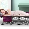 LILYPELLE Folding Camping Cot, Extra Wide Heavy Duty Sleeping Cots with Carry Bag, Double Layer Oxford Portable Travel Camp Cots for Home, Office Nap and Outdoor Beach view 3