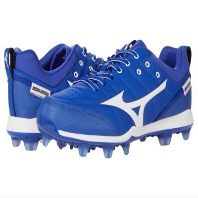 Mizuno mens 9-spike 9 Spike Advanced Finch Elite 5 Womens TPU Molded Softball Cleat, Royal-white, 6 US