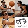SooGree Sport Glasses for Men Women Basketball Football Sport Goggles Anti Fog Shock Collision Wearable Glasses view 3