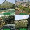 ASDQWER Camouflage Net,Camo Netting,Military Camo Netting, Camouflage Tarp Mesh Net, Lightweight for Sunshade,Canopy,Party Decoration,Hunting Blind and Car Vehicle Cover,2 * 8m(6.56 * 26.25ft) view 2