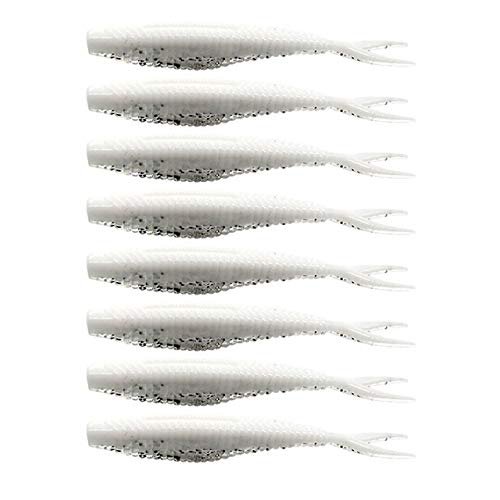 HangFuture Lifelike Bait Fishing Lure 8PCS/Lot Japan Fishing Baits Soft Lure 60mm 1.5g Artificial Bait Carp Fishing Tackle Swimbaits for Pike Bass Fishing Gear (Color : 1)