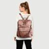 Dora & Liz Womens Backpack Purse Leather Fashion Travel Backpack Purse for Women Designer Ladies Shoulder Bags view 2