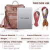 Dora & Liz Womens Backpack Purse Leather Fashion Travel Backpack Purse for Women Designer Ladies Shoulder Bags view 3