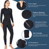 Wetsuit Top Women Men 2MM Neoprene Wetsuit Jacket Long Sleeve Diving Surfing Top, 3MM 1.5MM Wetsuits Shirt Vest Scuba Swimming Snorkeling Suit Swimsuit Warm for Water Sports (2mm Women, M) view 3