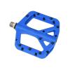 FIFTY-FIFTY Mountain Bike Pedals, Non-Slip MTB Nylon Composite, 9/16" Bicycle Pedals, Lightweight and Wide Flat Platform (Blue) view 2