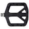 FIFTY-FIFTY Mountain Bike Pedals, Non-Slip MTB Nylon Composite, 9/16" Bicycle Pedals, Lightweight and Wide Flat Platform (Black) view 1