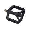 FIFTY-FIFTY Mountain Bike Pedals, Non-Slip MTB Nylon Composite, 9/16" Bicycle Pedals, Lightweight and Wide Flat Platform (Black) view 2