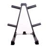 CSBH Olympic Weight Rack, Weight Plate Rack, A Frame Weight Plate Tree for 2 inch Plates for Home Gym view 1