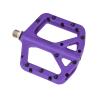 FIFTY-FIFTY Mountain Bike Pedals, Non-Slip MTB Nylon Composite, 9/16" Bicycle Pedals, Lightweight and Wide Flat Platform (Purple) view 2