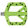 FIFTY-FIFTY Mountain Bike Pedals, Non-Slip MTB Nylon Composite, 9/16" Bicycle Pedals, Lightweight and Wide Flat Platform (Green) view 1