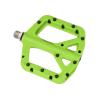 FIFTY-FIFTY Mountain Bike Pedals, Non-Slip MTB Nylon Composite, 9/16" Bicycle Pedals, Lightweight and Wide Flat Platform (Green) view 2