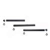 EXREIZST Adjustable 3 in 1 Spreader Bar Set with Premium Soft Pad Leather Straps System Set Expandable Fitness Sports Exercise Training Tool Kit, Black and Red view 3