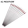 24pc ID 5.2mm .204" Custom Length 22-31 Inch Carbon Arrows Spine 300 350 400 500 600 700 Target Practice & Hunting Arrow Rotatable Nock for Recurve Bow Compound Bow Adult Youth Shooting view 4