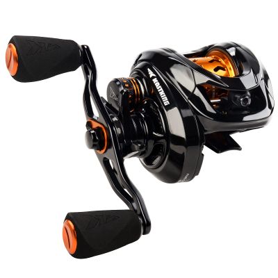 KastKing Zephyr Bait Finesse Baitcasting Reel, Carbon Fiber Fishing Reel - Drag Clicker Version, 7.2:1 Gear Ratio Fishing Reel - 5.6oz Lightweight Bait Finesse System Casting Reel, Right Hand