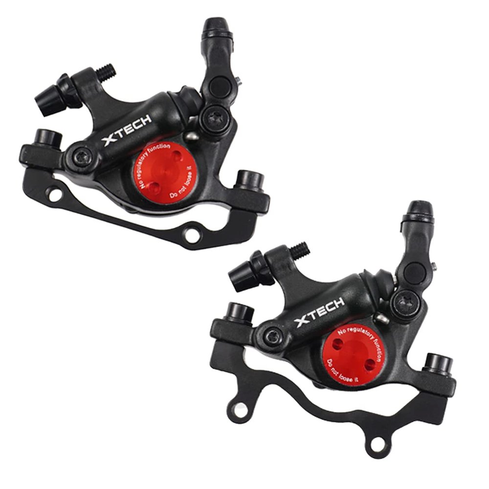 CNC MTB Hydraulic Disc BrakeBike Disc Brakes Front and Rear Line Pulling Hydraulic Disc BrakeBlack.