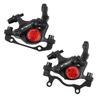 CNC MTB Hydraulic Disc BrakeBike Disc Brakes Front and Rear Line Pulling Hydraulic Disc BrakeBlack. view 1