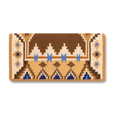Mayatex 1465-3 Enchanted Pines Chocolate Wool Saddle Blanket