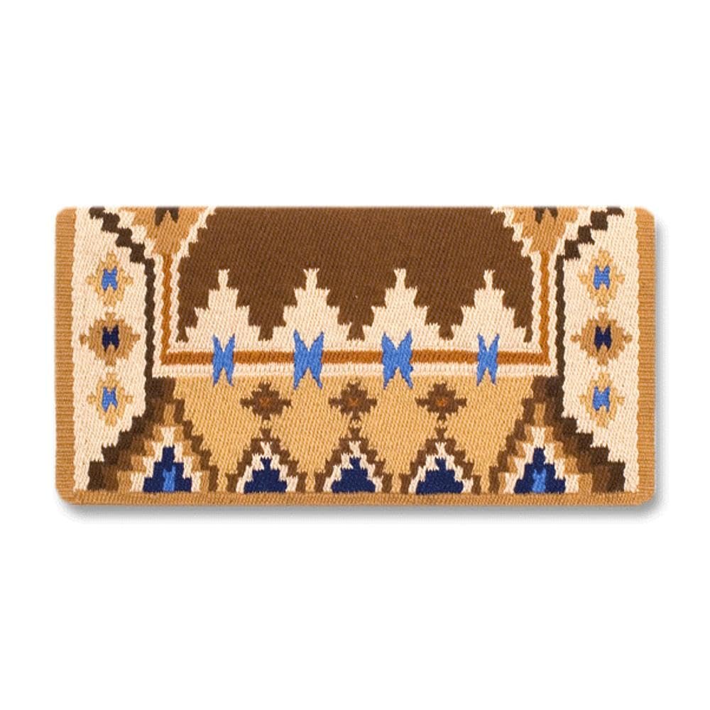 Mayatex 1465-3 Enchanted Pines Chocolate Wool Saddle Blanket