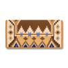Mayatex 1465-3 Enchanted Pines Chocolate Wool Saddle Blanket view 1