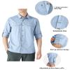 Outdoor Ventures Men's UPF 50+ UV Sun Protection SPF Hiking Shirt Long Sleeve Lightweight Quick Dry for Safari Travel Fishing view 3