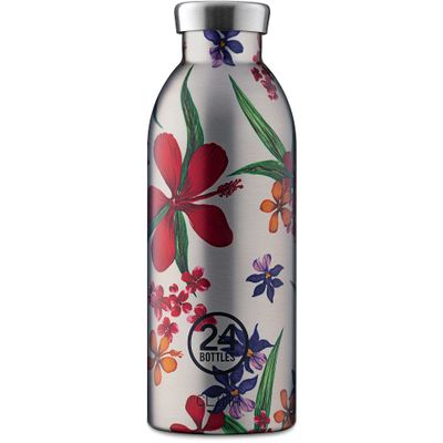 24Bottles Clima Bottles - Insulated Water Bottle 11oz/17oz/29oz, Water Bottles with 100% Leak Proof Lid (12 Hours Hot and 24 Hours Cold Beverages), Made of Stainless Steel, Italian Design