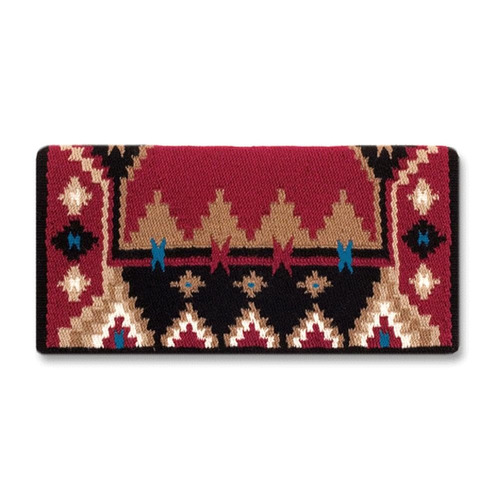 Mayatex 1465-2 Enchanted Pines 38X34 New Zealand Wool Saddle Blanket