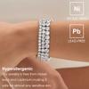 Michooyel Tennis Bracelet Iced Out Bracelet Prong-Setting 5A Cubic Zirconia Bracelet for Men Women 3mm 4mm 5mm 6mm, 6.5/7/8/9 Inches view 2