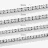 Michooyel Tennis Bracelet Iced Out Bracelet Prong-Setting 5A Cubic Zirconia Bracelet for Men Women 3mm 4mm 5mm 6mm, 6.5/7/8/9 Inches view 3