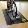 Saris Bike Trainer Accessory Mat - 65" x 36" PVC Foam - Non-Slip Surface Protects Floors from Sweat & Grime, Durable for Indoor Cycling and Exercise Equipment view 4