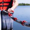 O'Brien Pro Surf Rope  10 EVA Handle, 25 Braided Line, Knotted Grips for Wake Surfing  Durable & Comfortable Wakesurf Rope view 2