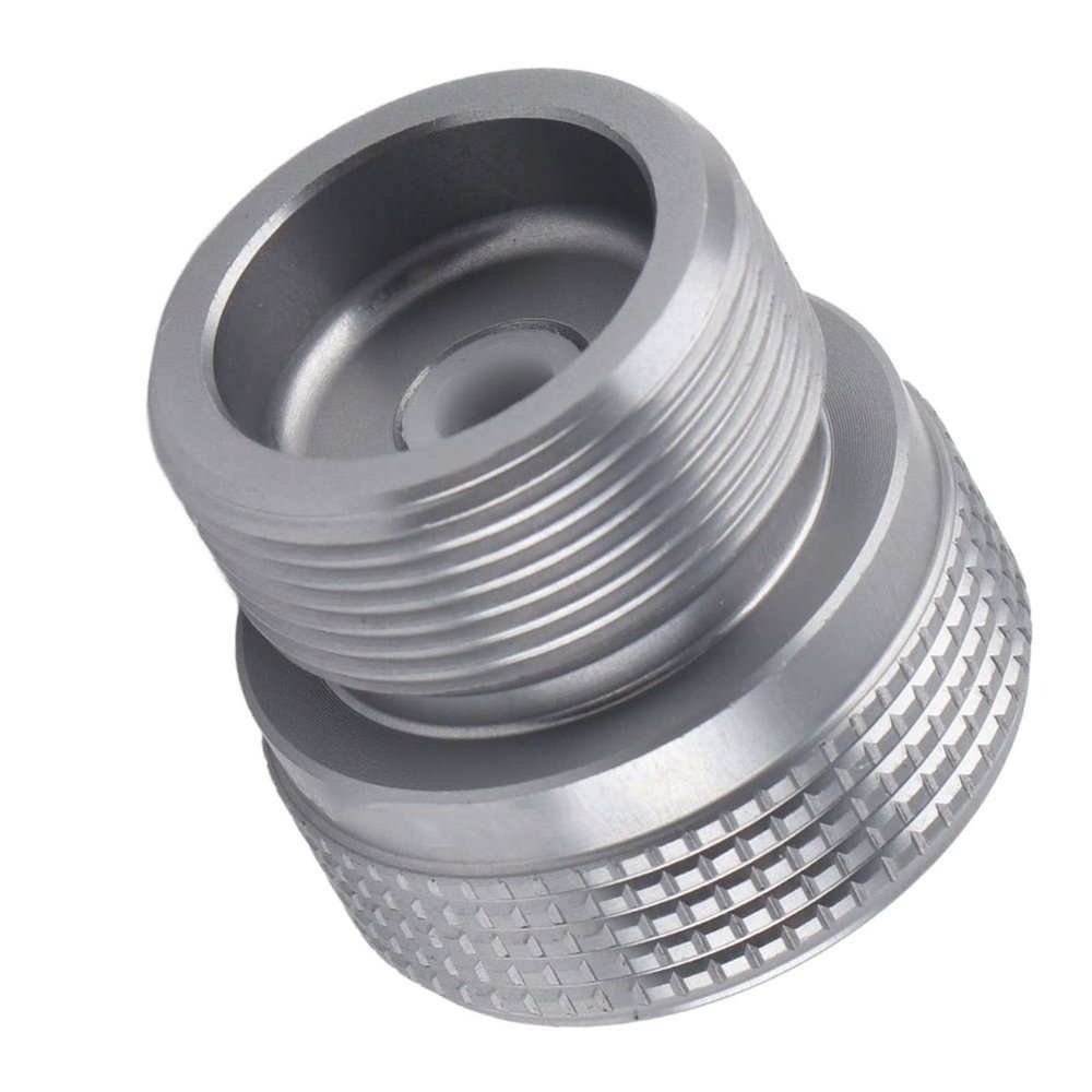 Camping Stove Adapter Camping Gas Canister Adapter Convertor Valve Flat Canister to 1L MAPP Gas Tank Adaptor