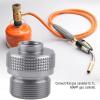 Camping Stove Adapter Camping Gas Canister Adapter Convertor Valve Flat Canister to 1L MAPP Gas Tank Adaptor view 4