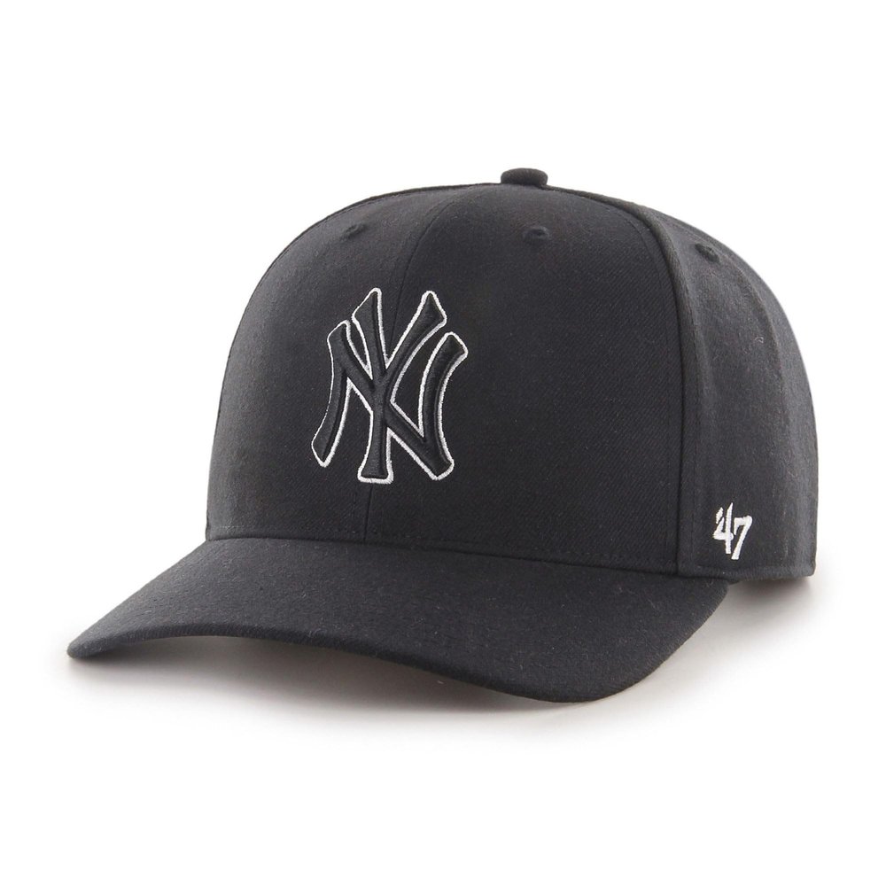 47 York Yankees Cold Zone B-CLZOE17WBP-BKB, Mens, Cap, Black/White