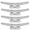 MarineNow Galvanized Iron Dock Cleat Choose Size 4", 6", 8", 10", 12", 14" and Pack Size (12", 04-Pack) view 1